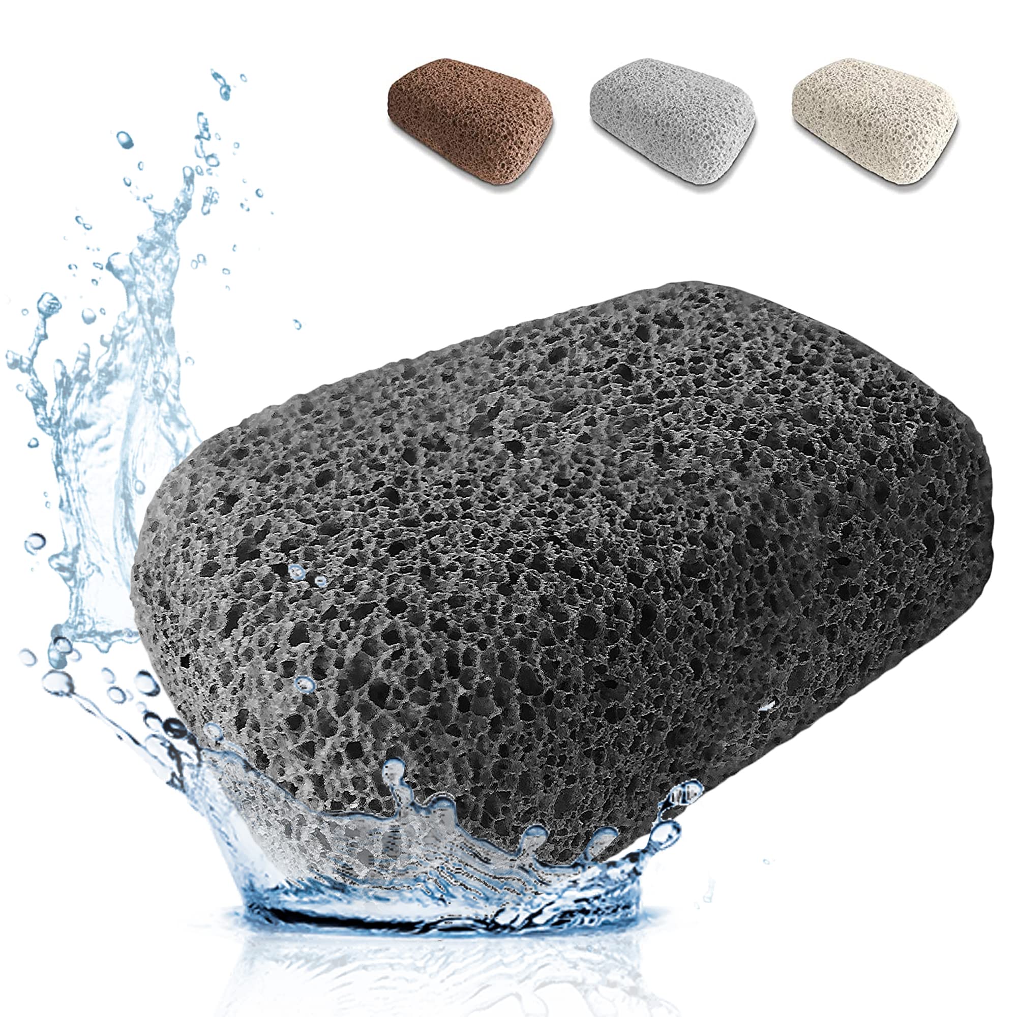 Amazon Com Pumice Stone For Feet Natural Foot Exfoliator Scrubber