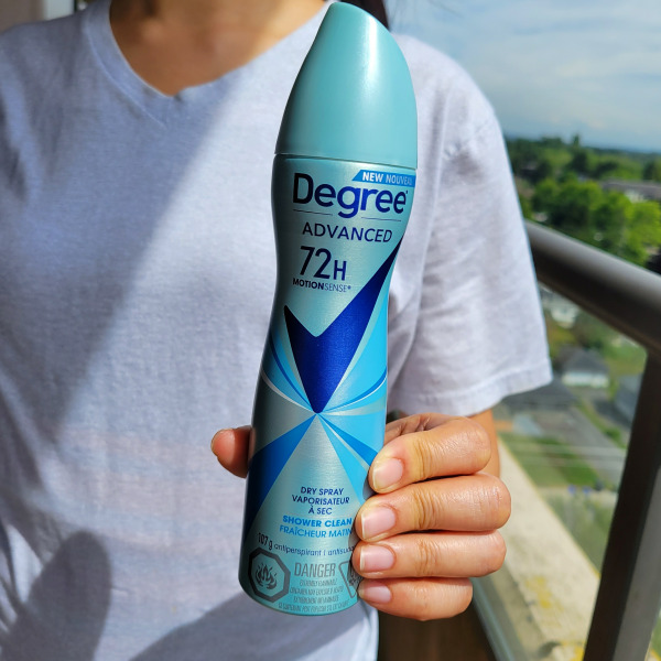 Degree Women Antiperspirant Deodorant Dry Spray For Women Shower Clean