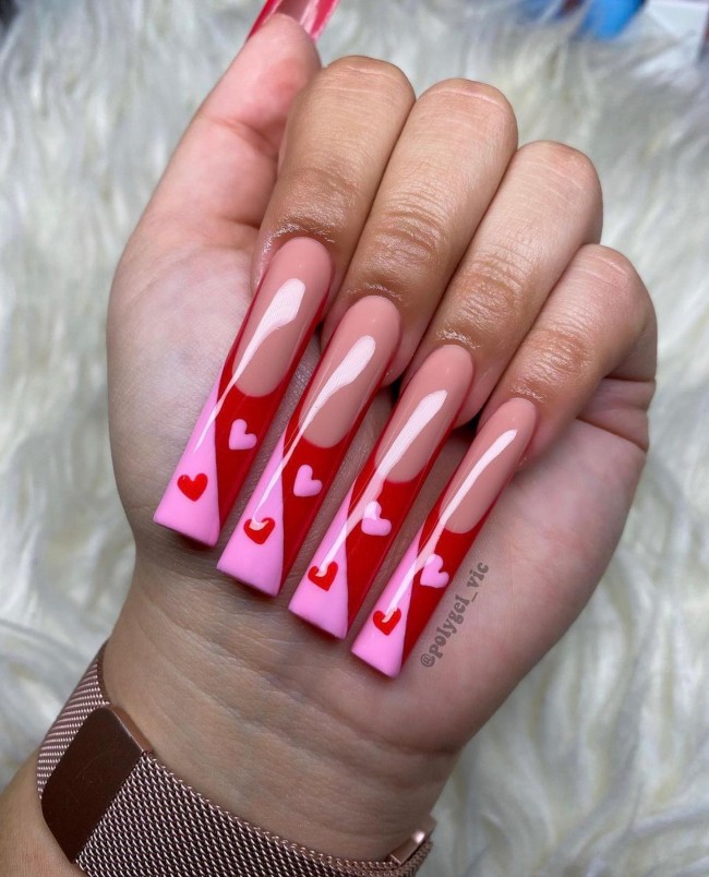 Valentine S Nails Design Romantic Valentine S Nails Valentine S Day