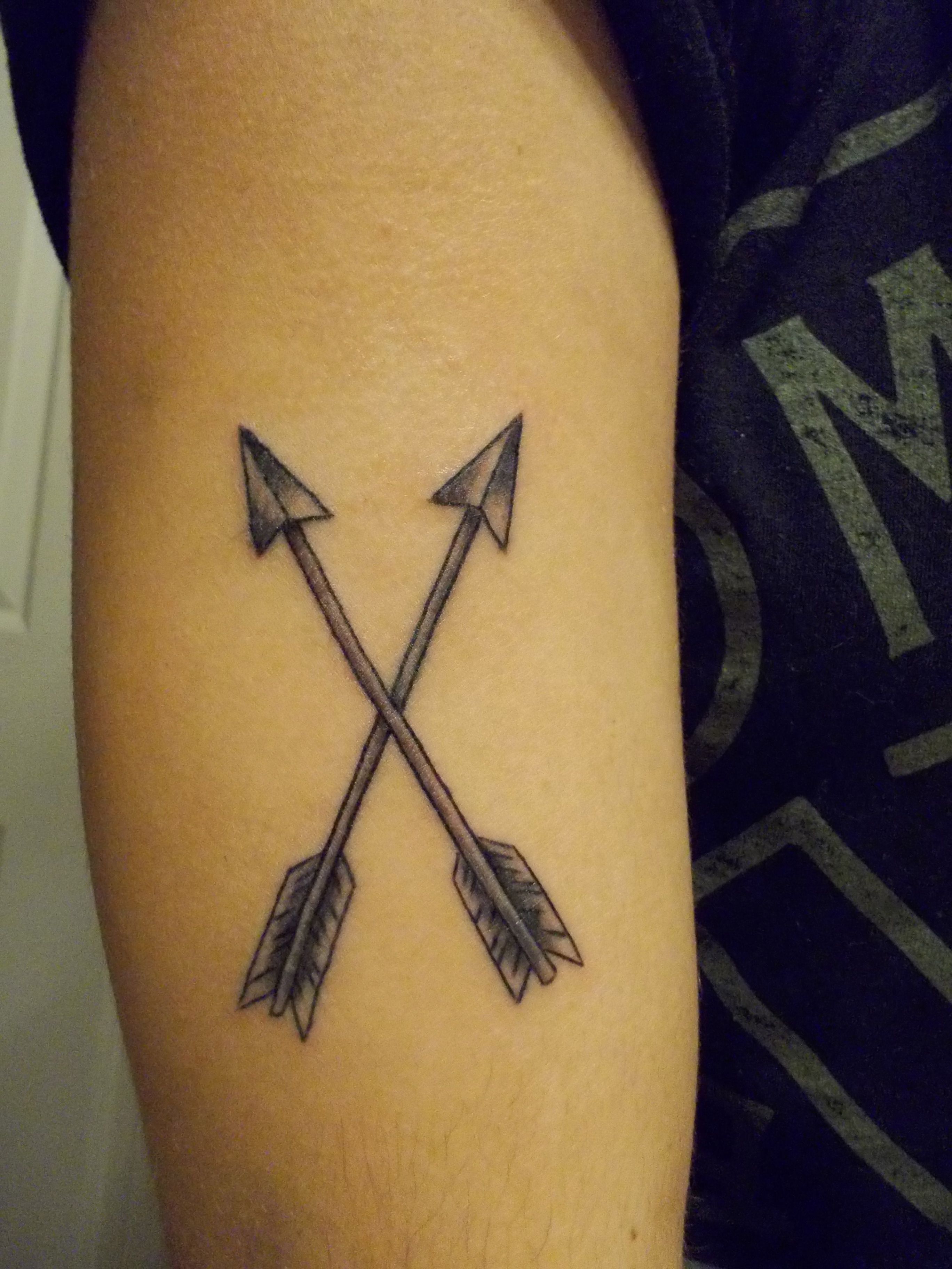 What Do Crossed Arrow Tattoos Mean Design Talk