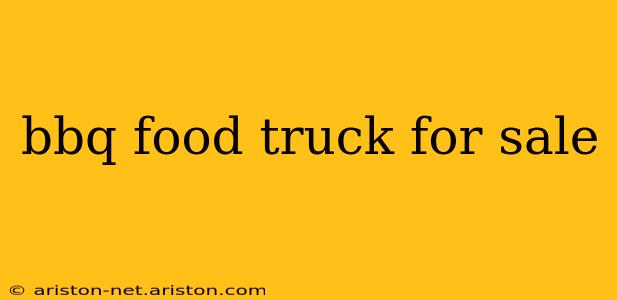 bbq food truck for sale