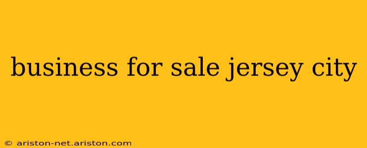 business for sale jersey city