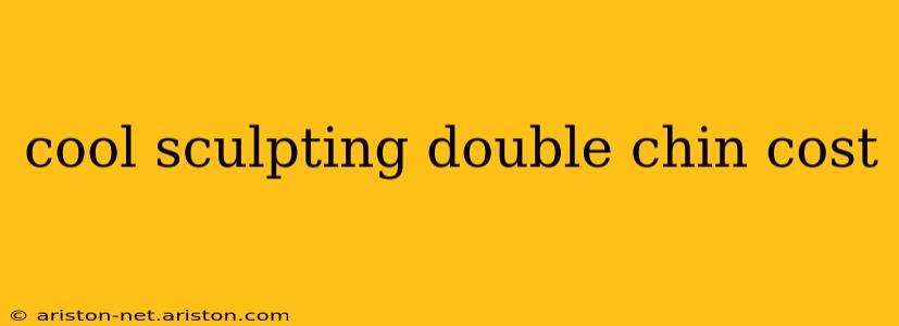 cool sculpting double chin cost