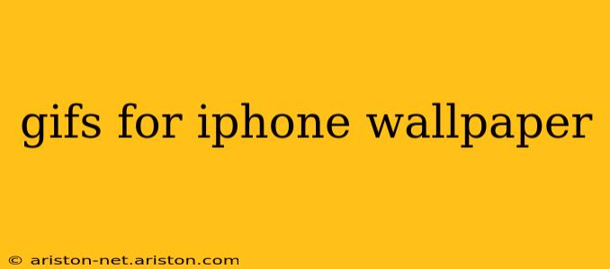 gifs for iphone wallpaper