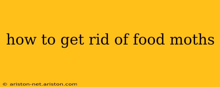 how to get rid of food moths