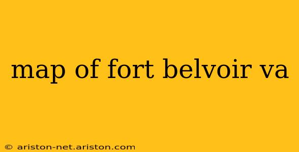map of fort belvoir va