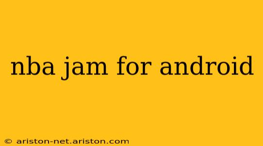 nba jam for android