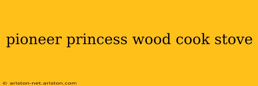pioneer princess wood cook stove