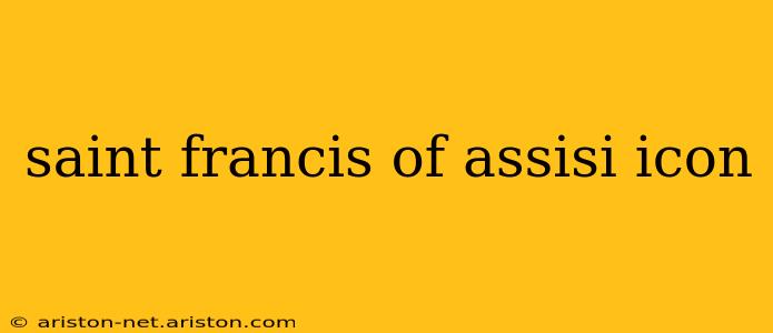 saint francis of assisi icon
