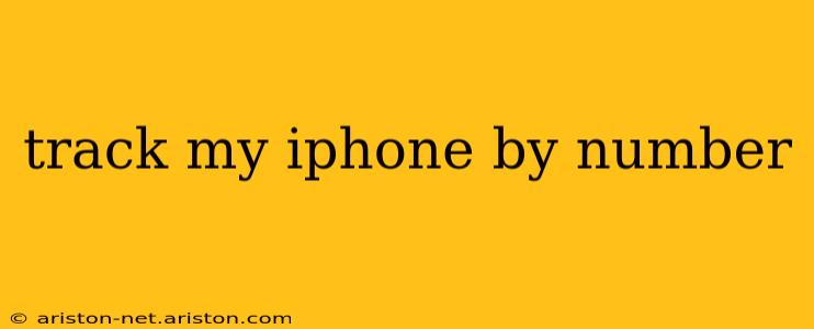 track my iphone by number