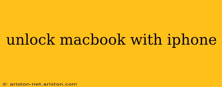 unlock macbook with iphone